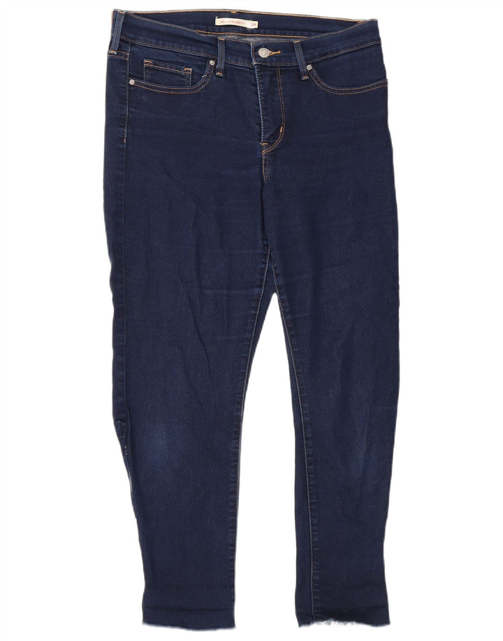 Женские укороченные джинсы Levi's 315 W29 L25 Темно-синие, хлопок