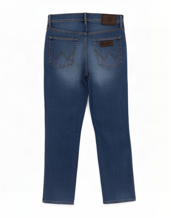 Мужские прямые джинсы Wrangler Texas W36 L30, синий хлопок