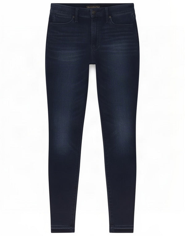 Женские джинсы скинни Abercrombie & Fitch W26 L28, темно-синий, хлопок