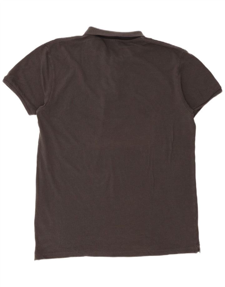 Мужская рубашка-поло Scotch & Soda 2XL, серый хлопок