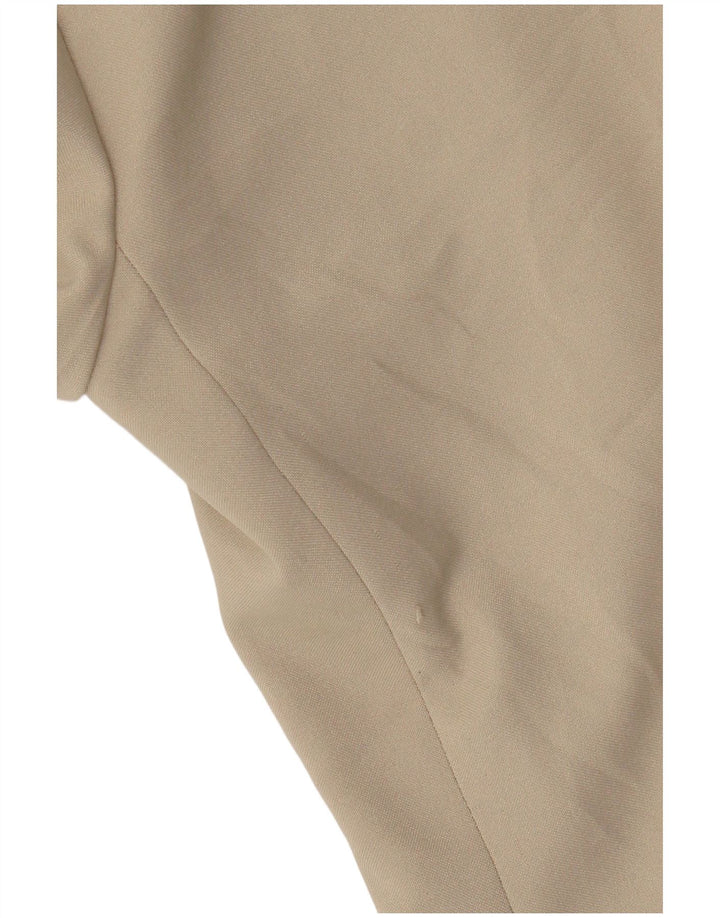 Женский пиджак на трех пуговицах Benetton IT 44, средний бежевый, полиэстер