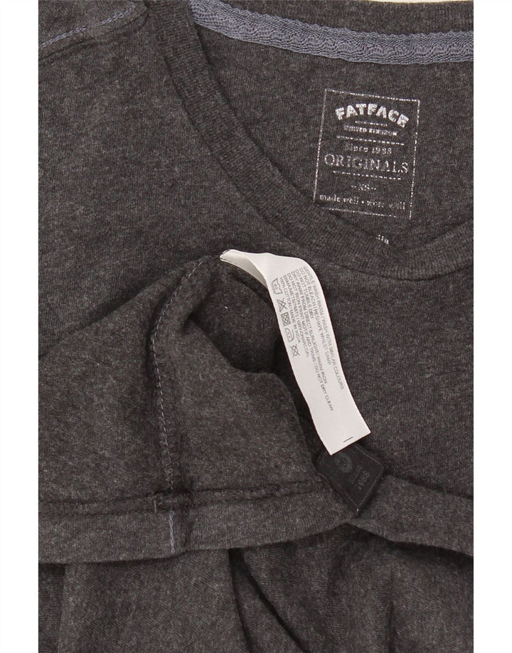 FAT FACE Mens T-Shirt Top XS Grey Cotton Vintage Fat Face and Second-Hand Fat Face from Messina Hembry 