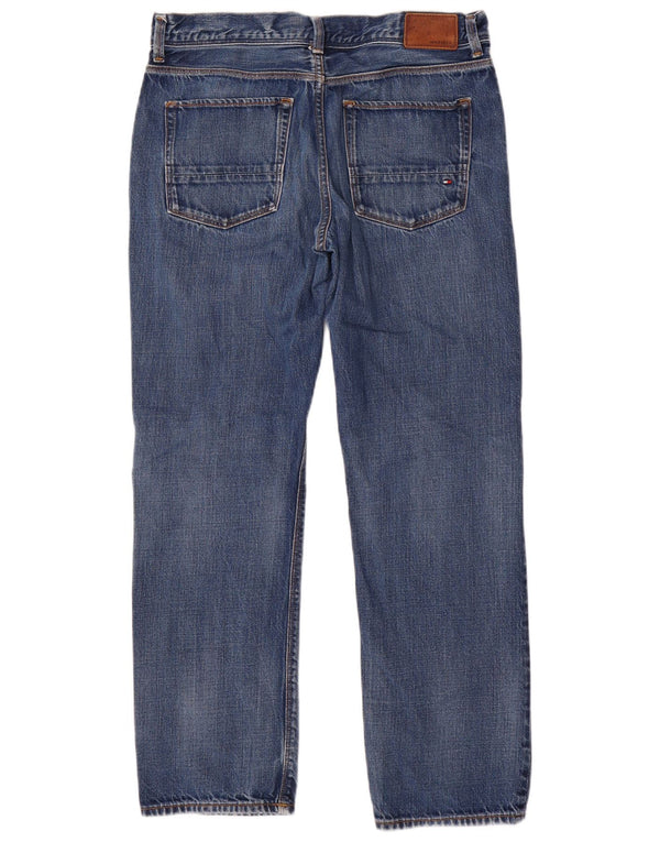 Мужские прямые джинсы Tommy Hilfiger Mercer Regular Fit W32 L30, синий хлопок