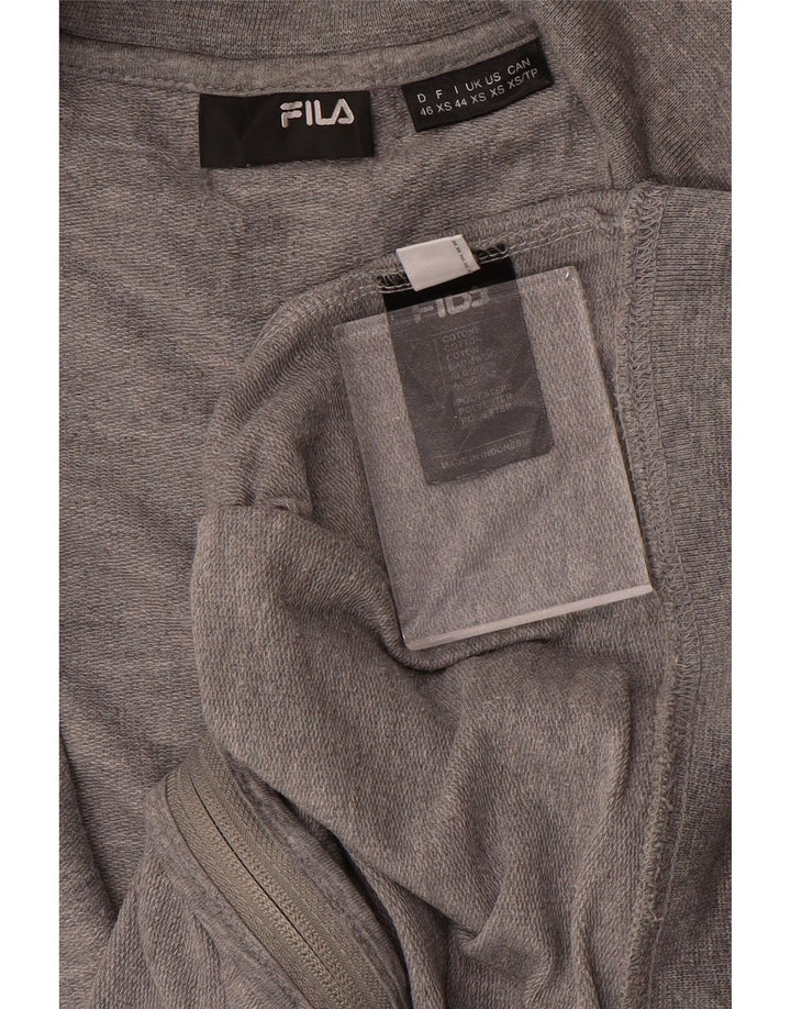 Fila Мужской спортивный костюм Top Jacket XS Серый хлопок
