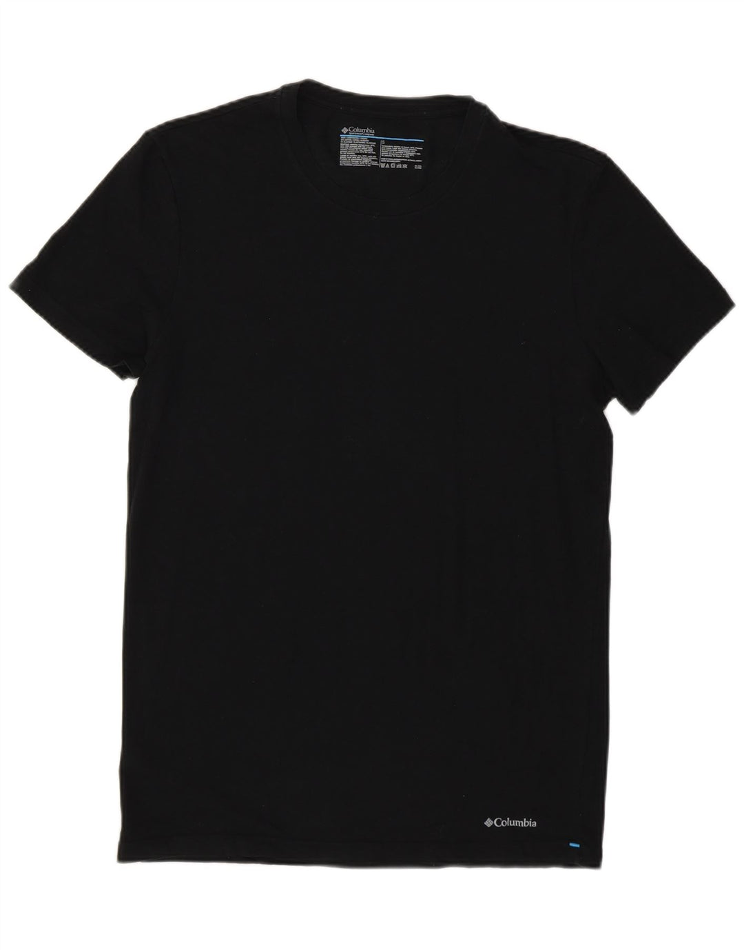 Мужская футболка Columbia Top, маленький черный хлопок