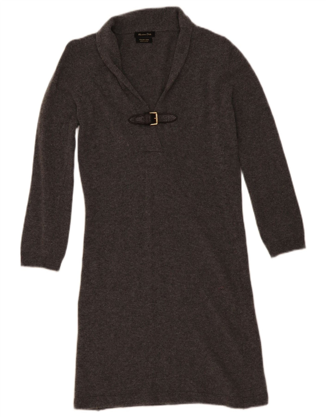 Женское платье-джемпер Massimo Dutti UK 6 XS Серое