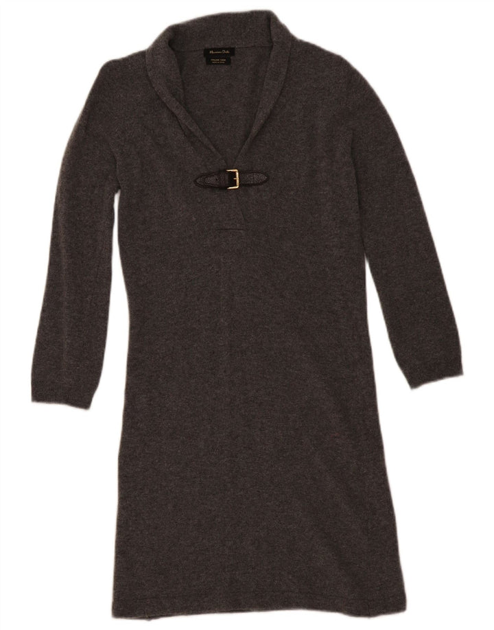 Женское платье-джемпер Massimo Dutti UK 6 XS Серое
