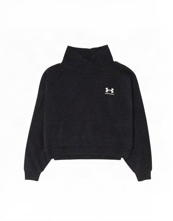 Женский укороченный свитер Under Armour UK 18 XL Темно-синий в крапинку