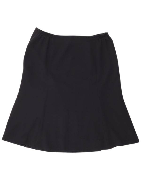 EASTEX Женская юбка-труба UK 18 XL W36 Темно-синий полиэстер