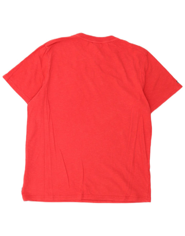 Мужская футболка обычного кроя Superdry XL, красная
