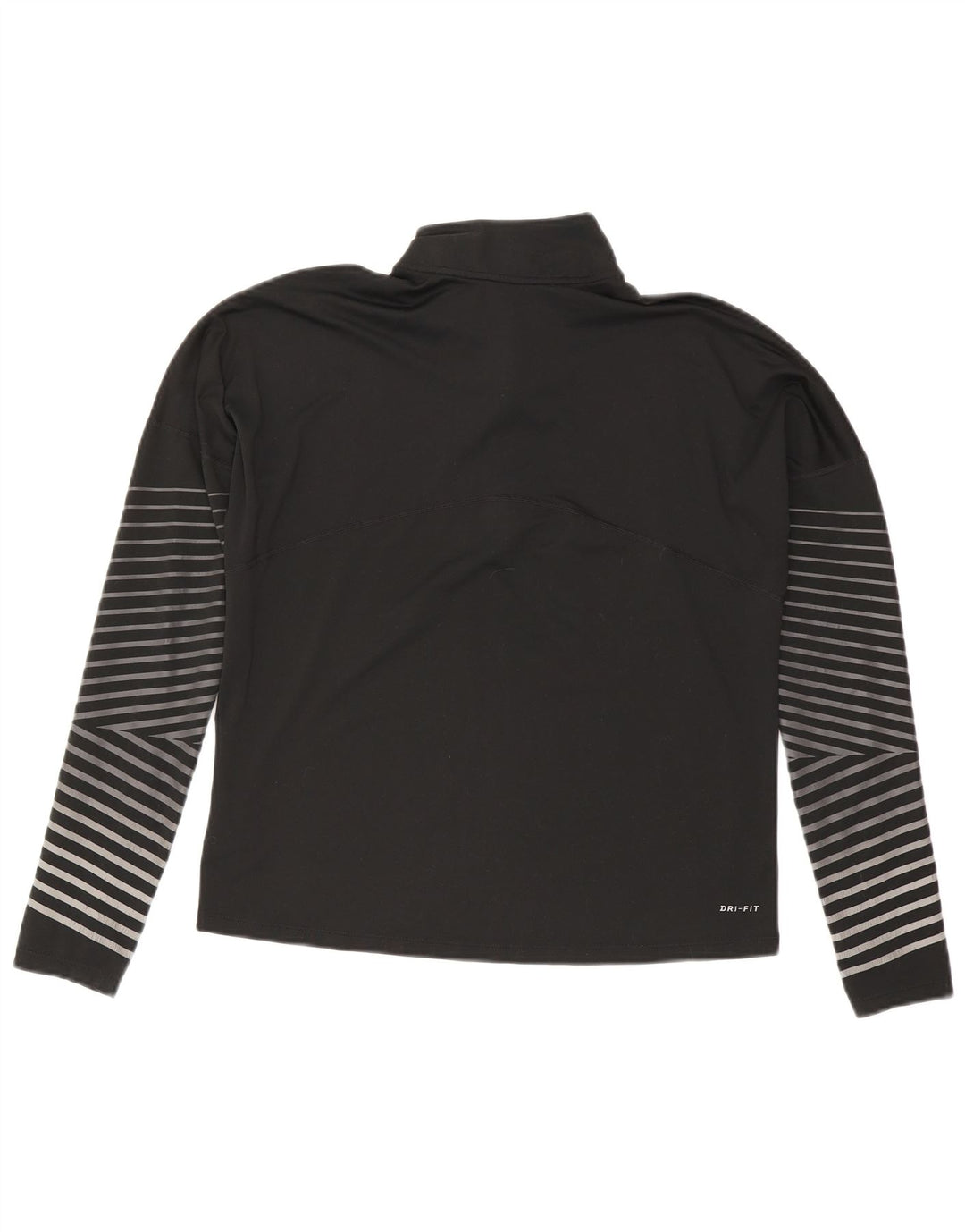 Женский спортивный костюм-пуловер большого размера Nike Dri Fit UK 14, средний черный