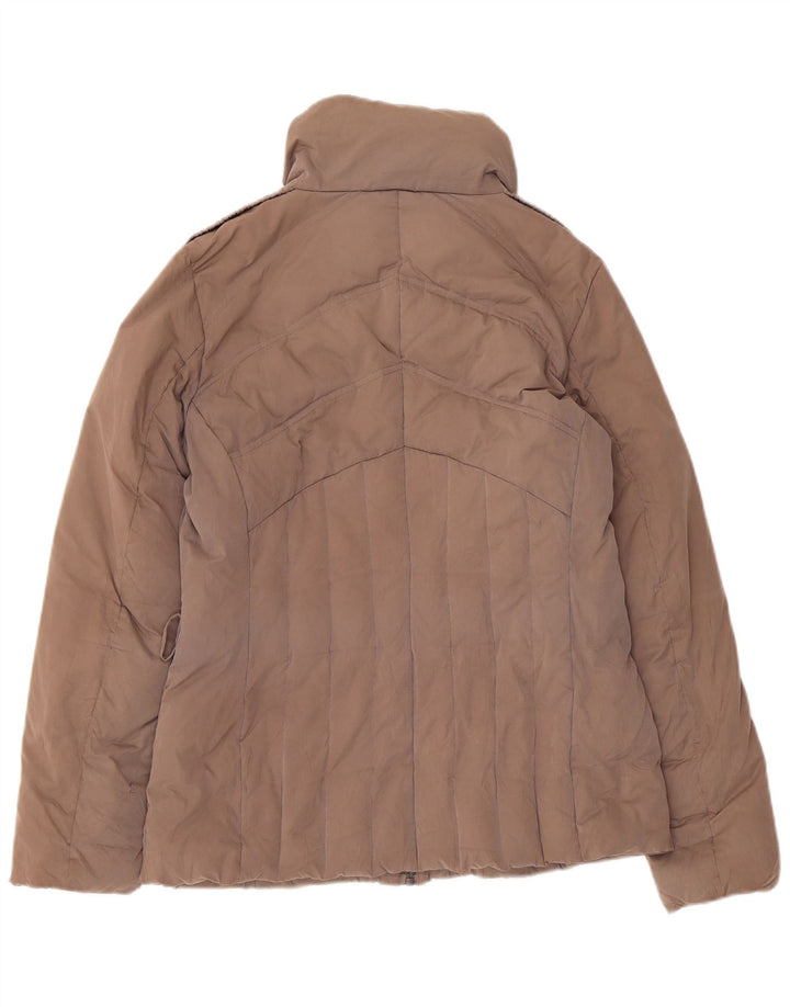 Женская стеганая куртка Trussardi Jeans UK 14 Medium Beige