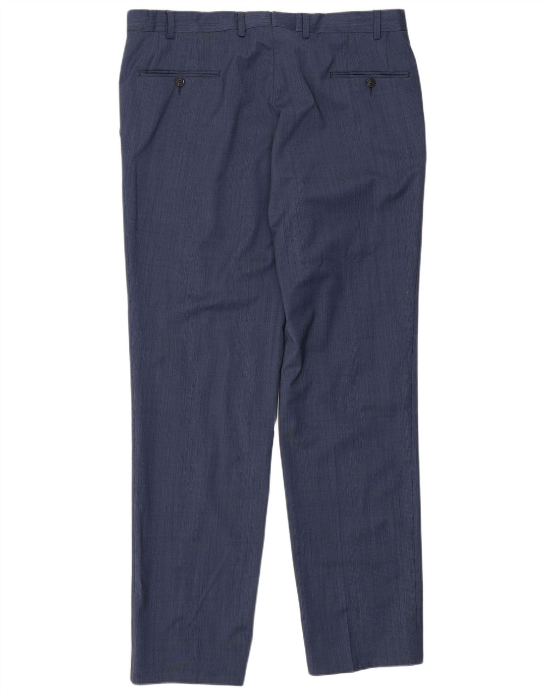 Мужские костюмные брюки классического кроя Engbers IT 54 2XL W38 L33 синие, полиэстер