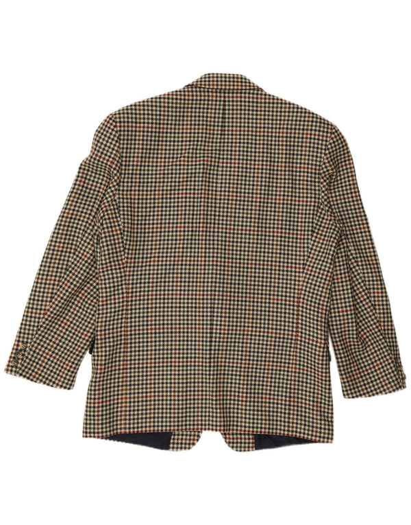 Мужской пиджак WESTBURY на 2 пуговицах UK 40, большой бежевый с узором «гусиные лапки»