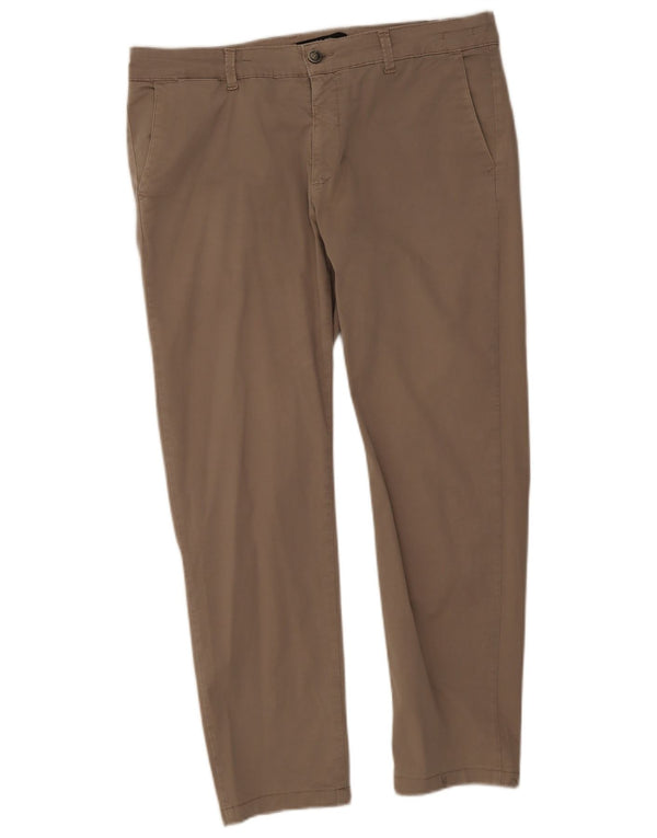 Мужские прямые брюки-чинос Liu Jo IT 54 2XL W42 L28 бежевые, хлопок