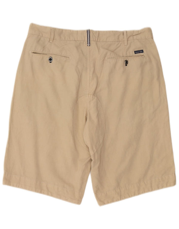 Massimo Dutti Mens Chino Shorts EU 44 Large W34  Beige
