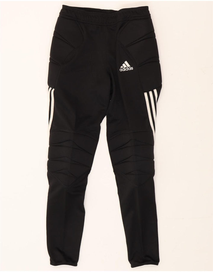 Мужские леггинсы Adidas Climalite, маленькие черные из полиэстера