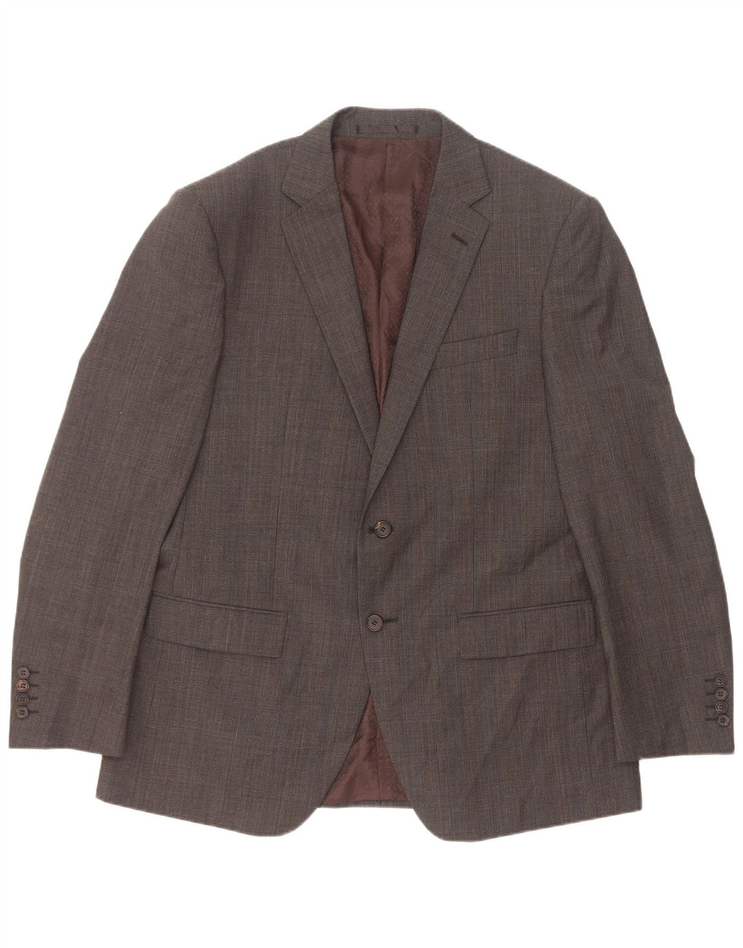 Мужской пиджак Marks & Spencer Autograph UK 42, большая серая клетка