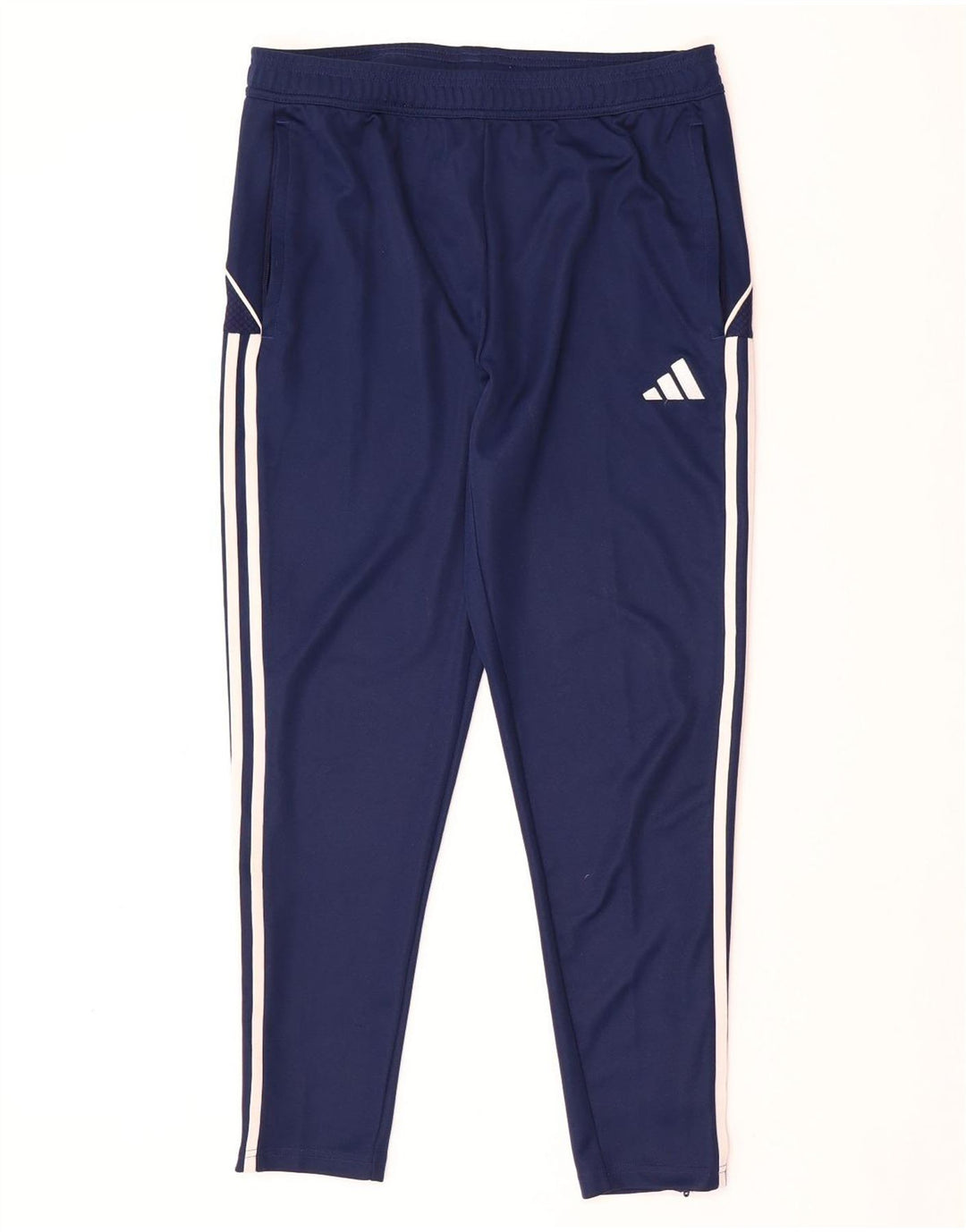 Мужские спортивные брюки ADIDAS Aeroready Slim Fit, большие темно-синие