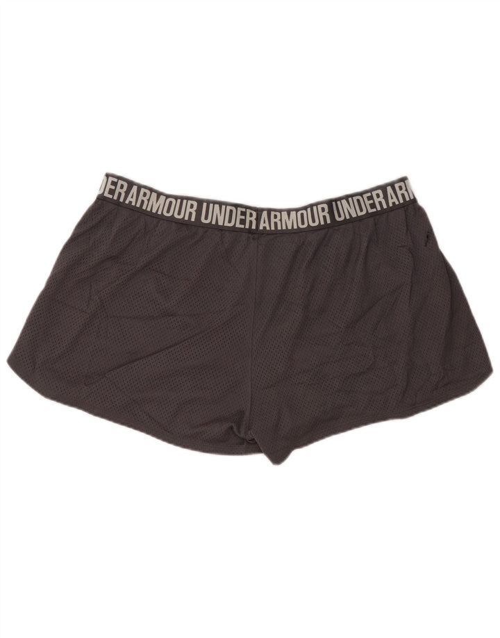 Женские спортивные шорты с графическим рисунком UNDER ARMOR UK 18 XL Серые