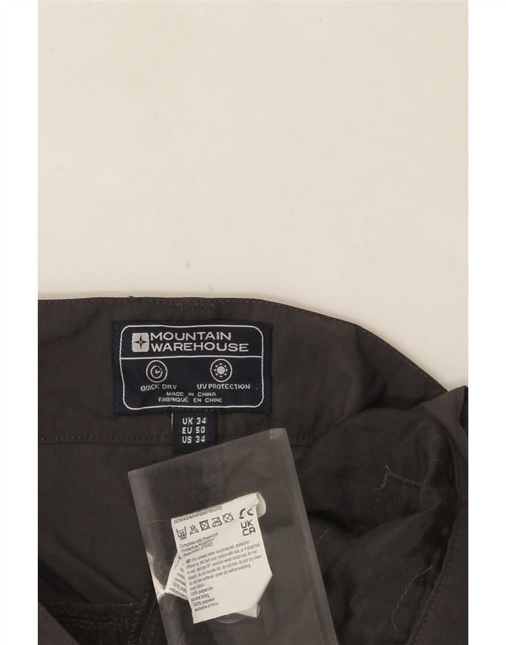 Мужские шорты карго Mountain Warehouse W34, большие серые, полиамид