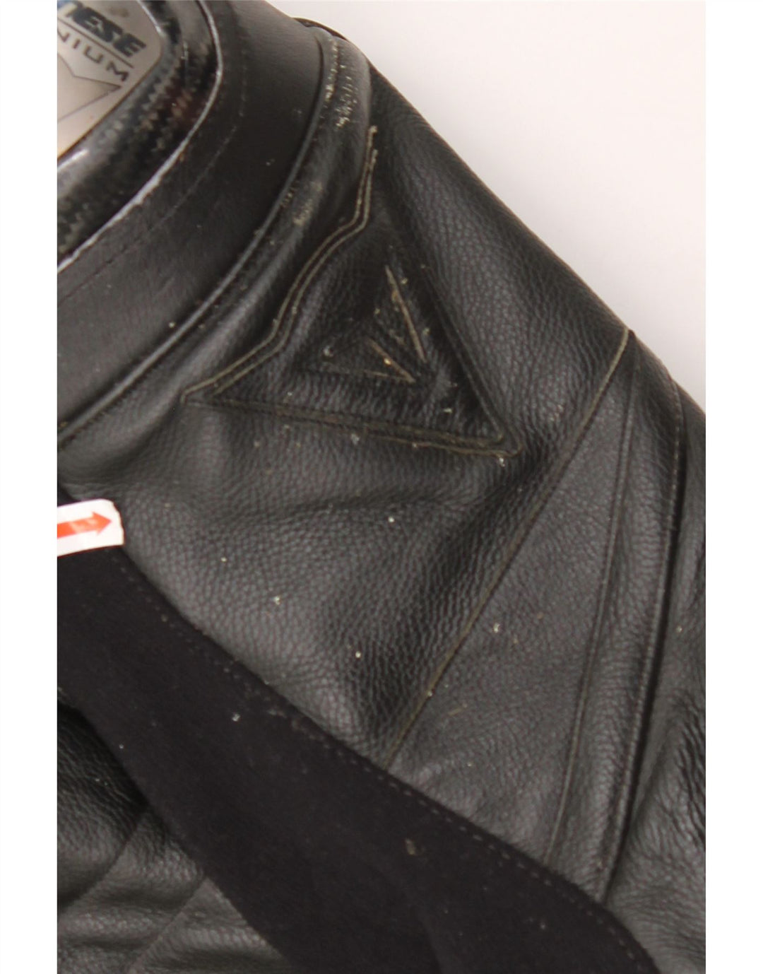 Мужская кожаная гоночная куртка DAINESE IT 50, большая черная кожа