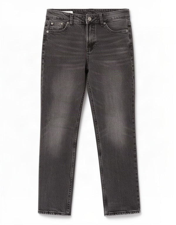 Женские прямые джинсы Zara EU 34 2XS W24 L28 Серые