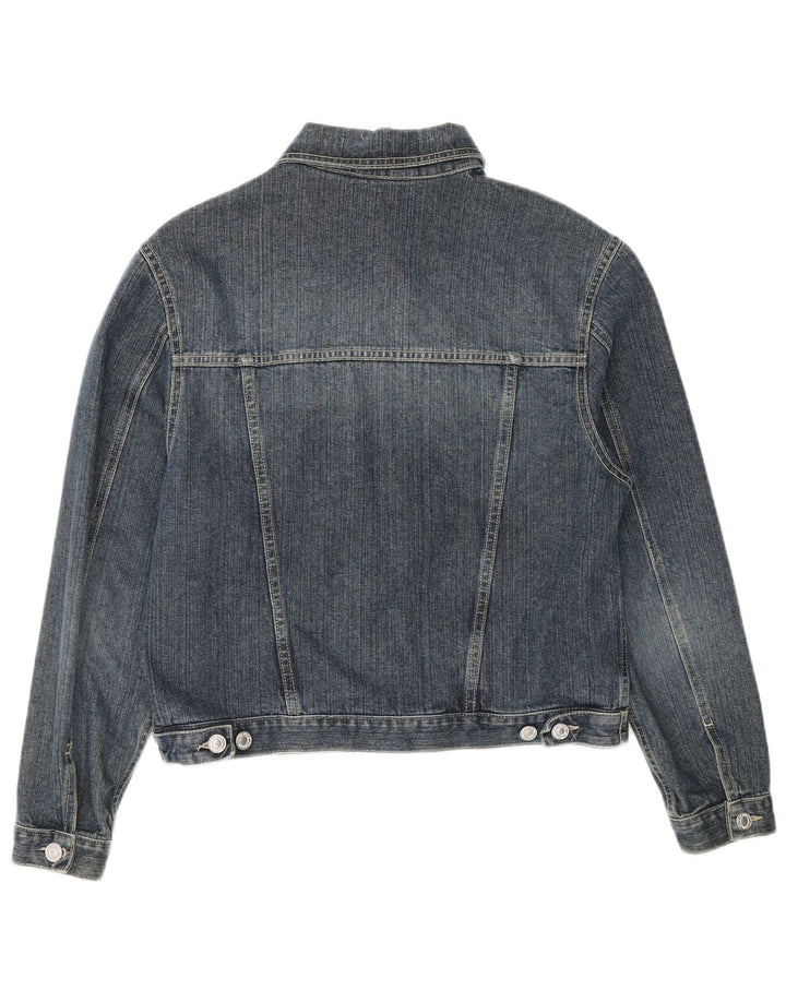 Женская джинсовая куртка BENETTON UK 18 XL, синяя, хлопок