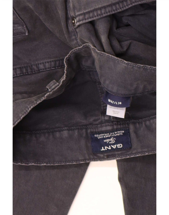 Мужские прямые джинсы Gant W42 L28, темно-синий хлопок