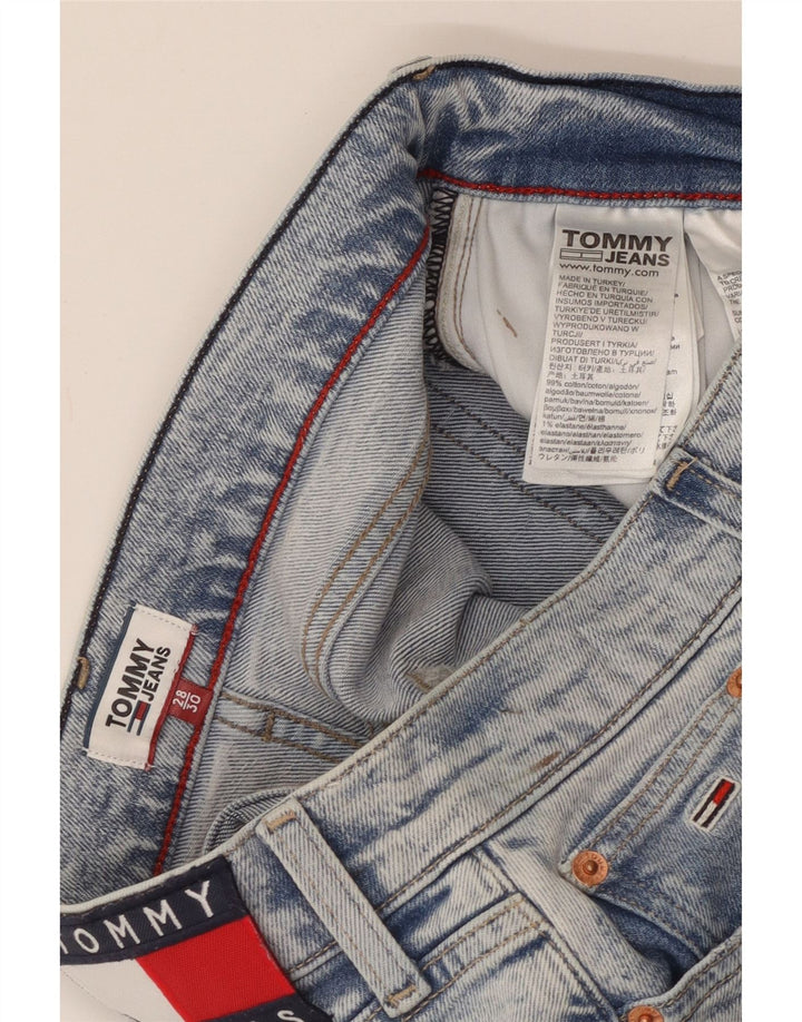 TOMMY HILFIGER Женские прямые джинсы W28 L26 синие, хлопок