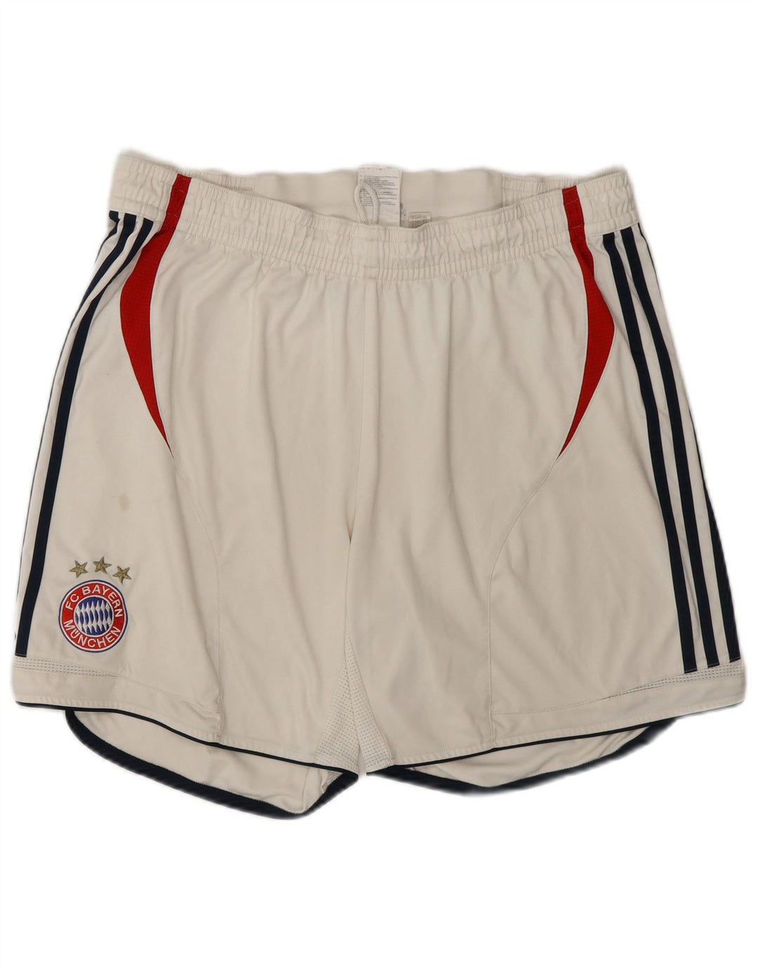 Мужские спортивные шорты ADIDAS FC Bayern Munchen UK 42, большие белые цветные блоки
