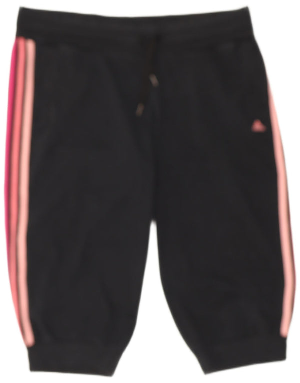 Женские спортивные брюки Adidas Climalite для бега, Великобритания 16/18, большие черные