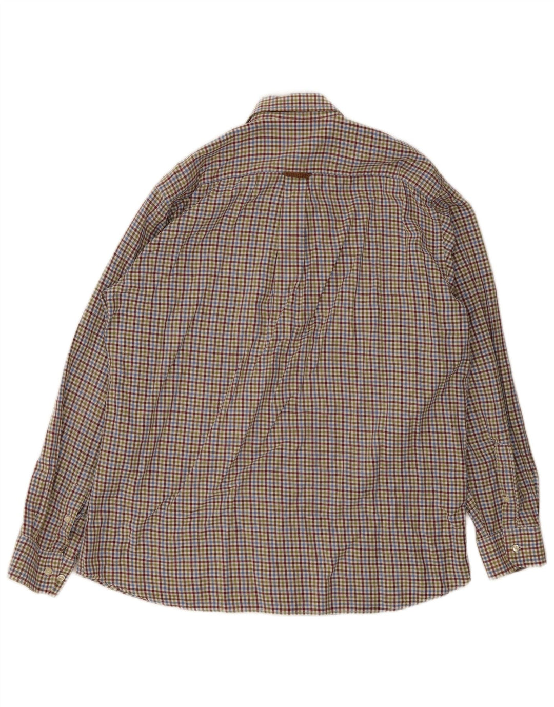 Мужская фланелевая рубашка Barbour XL в разноцветную клетку