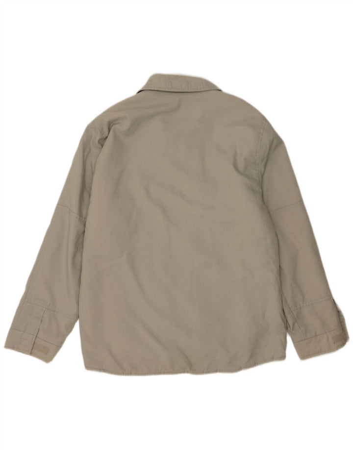 Мужская куртка Levi's Utility UK 40, большая, серая, полиамид