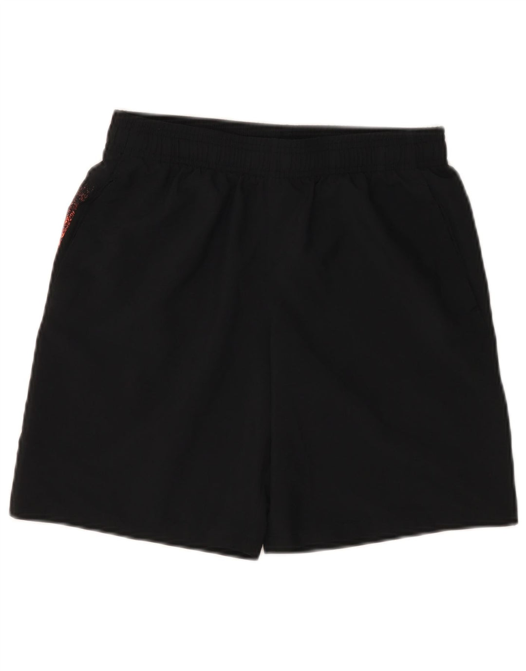 Спортивные шорты с графическим рисунком для мальчиков Under Armour, 11–12 лет, большие черные из полиэстера
