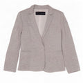Женский открытый пиджак Zara UK 12, средний серый