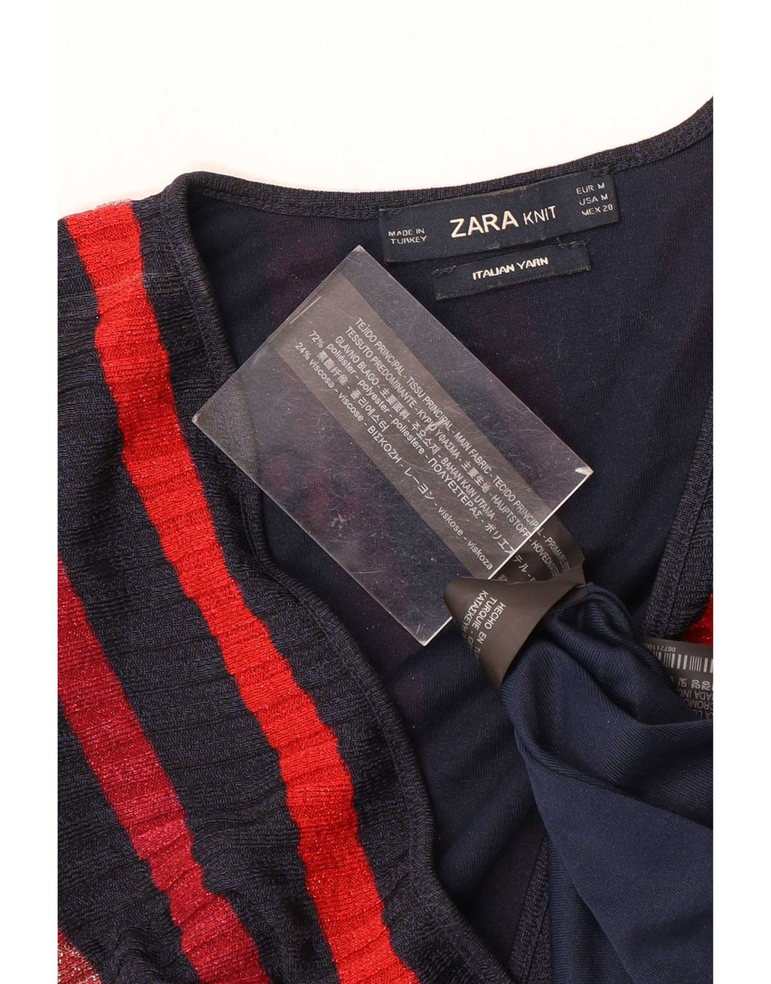 Женское платье макси без рукавов Zara UK 12, среднее, разноцветное в полоску