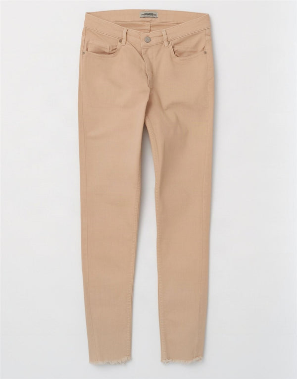 Женские джинсы скинни Zara EU 36 XS W26 L27 Розовые