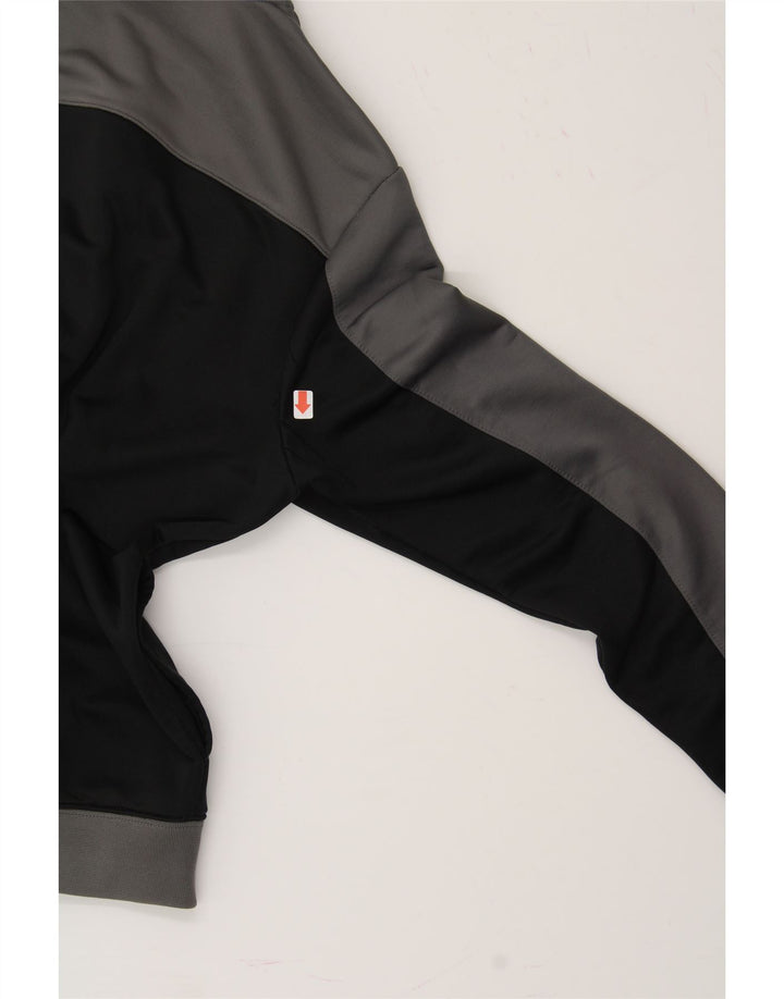 NIKE Mens Tracksuit Top Jacket Medium Black Colourblock Polyester Vintage Nike and Second-Hand Nike from Messina Hembry 
