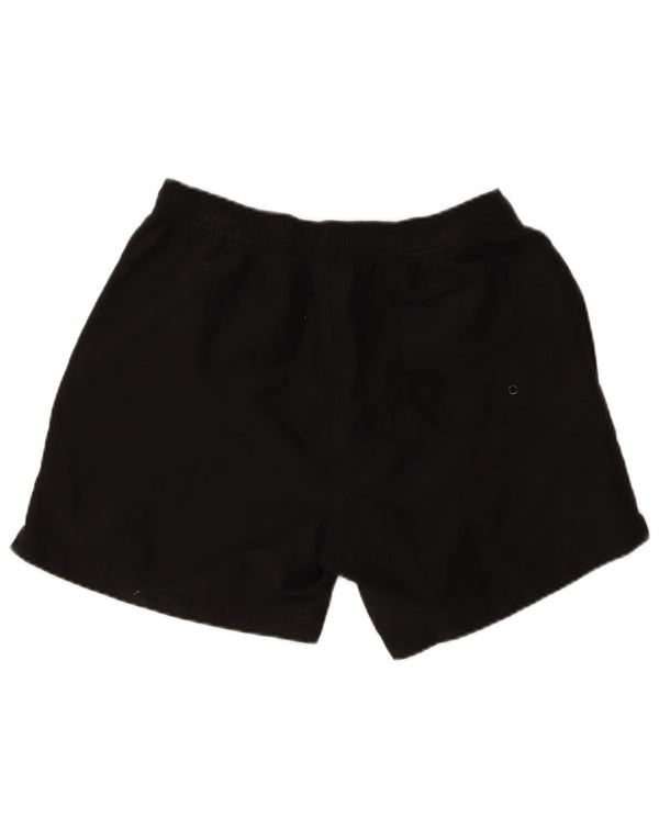 Мужские шорты для плавания с рисунком Calvin Klein XL, черные, полиэстер с цветными блоками