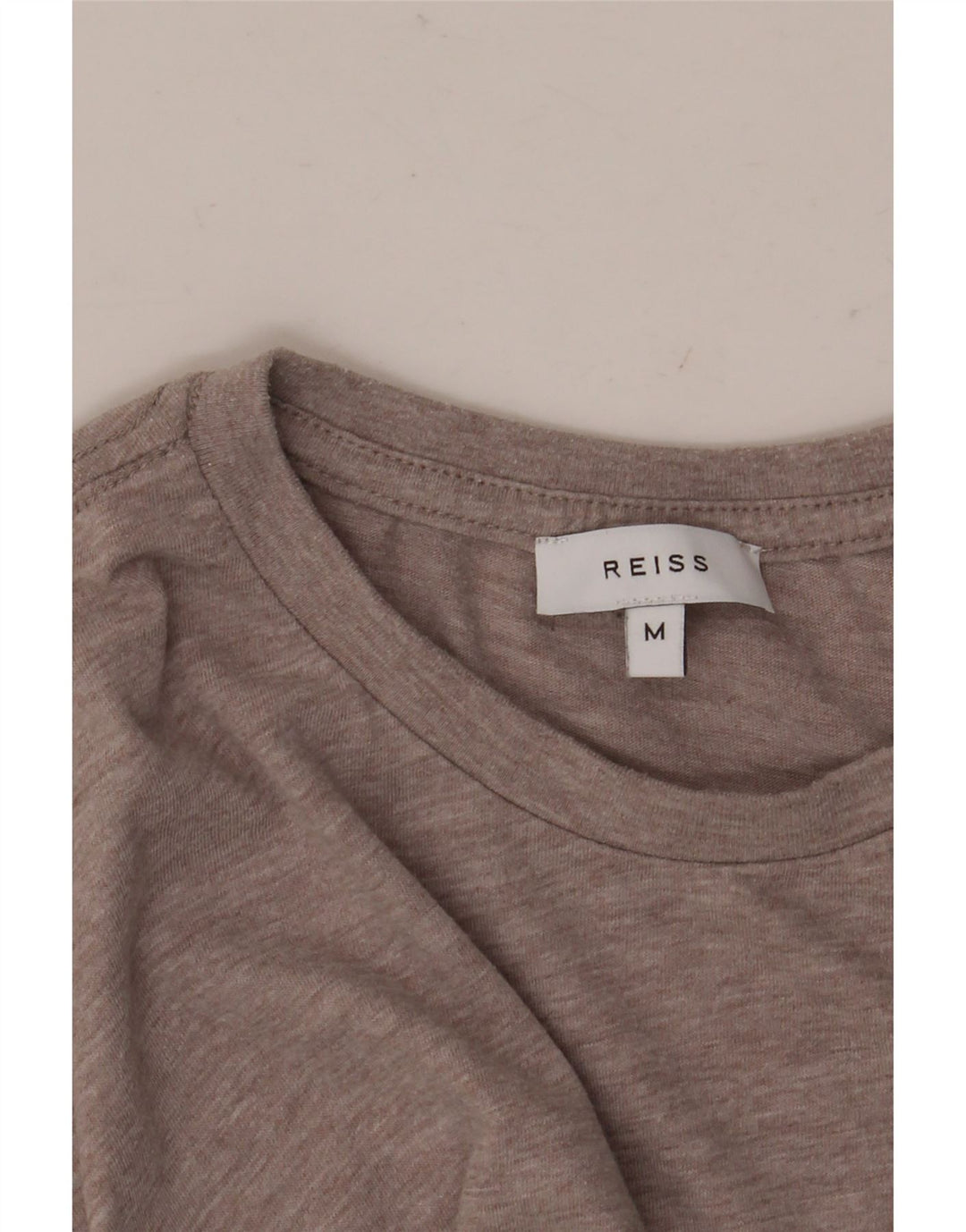 Reiss Мужская футболка Top Medium Brown в крапинку