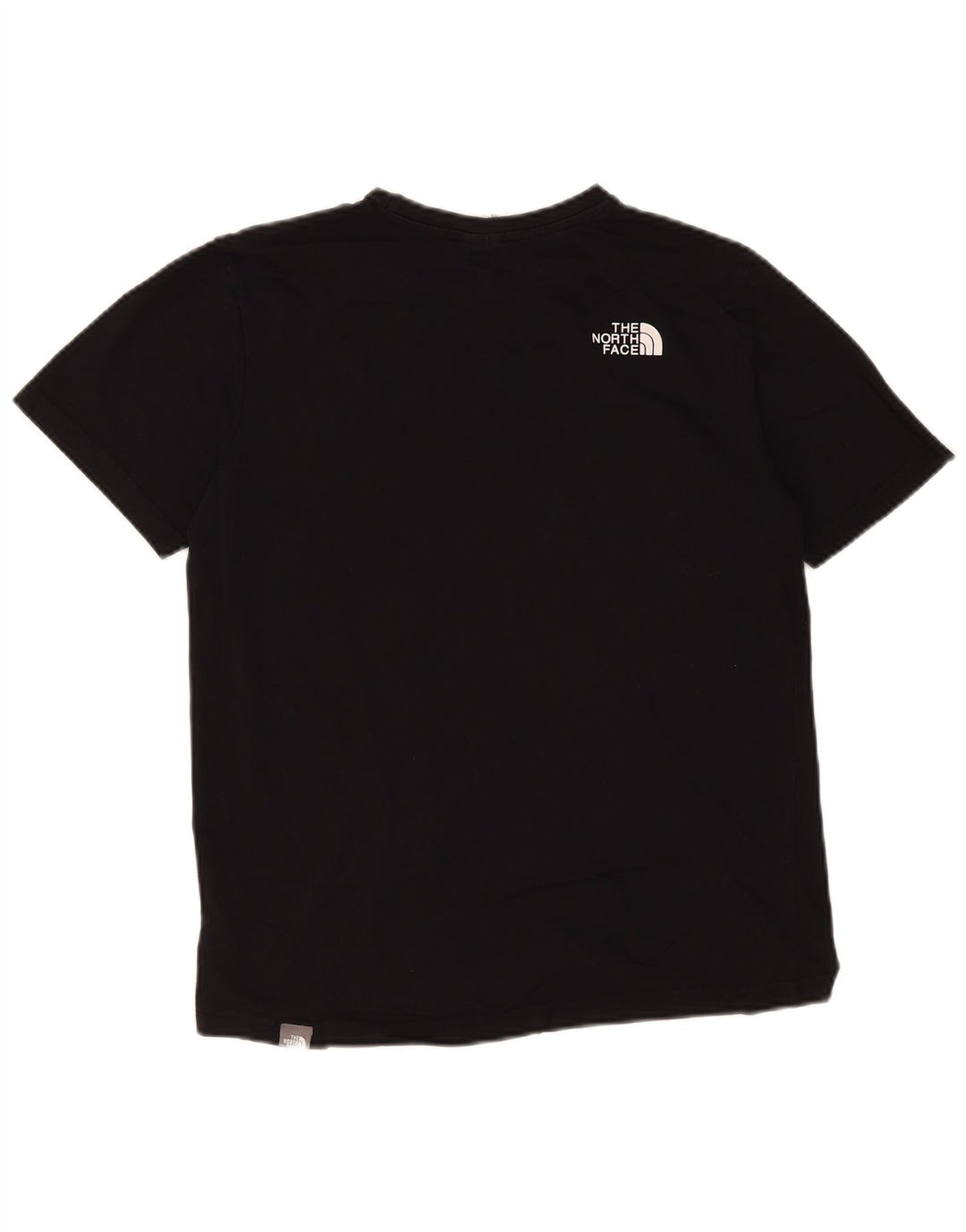 Мужская футболка The North Face из хлопка среднего размера, черная