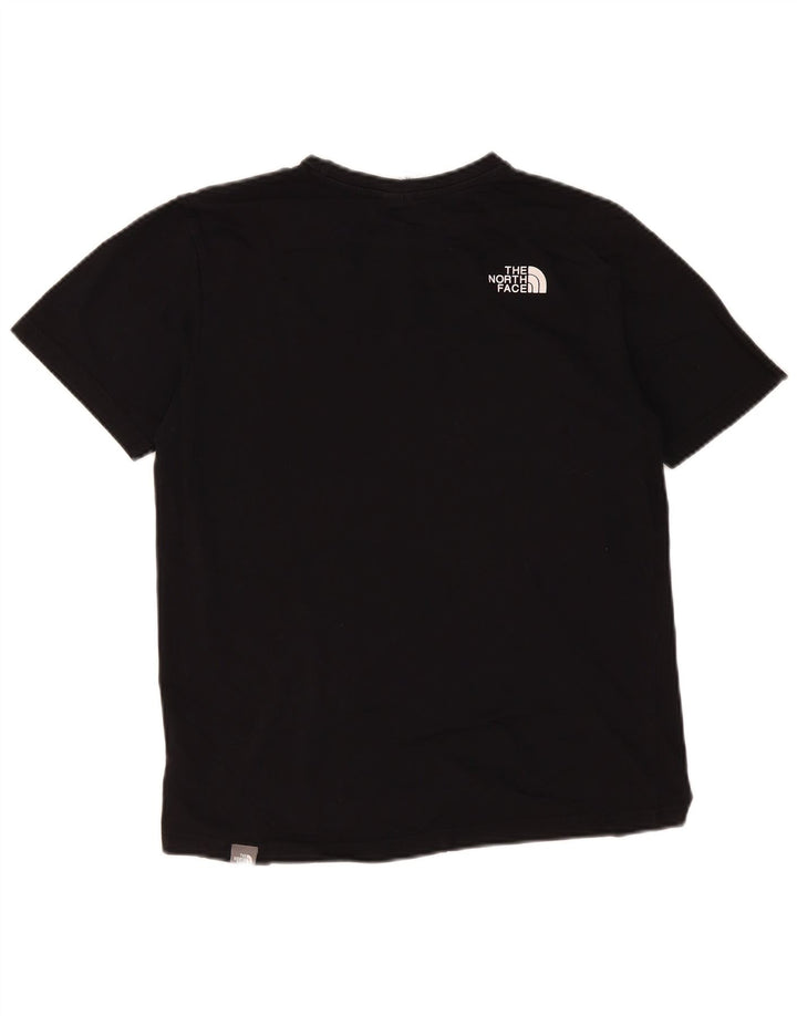 Мужская футболка The North Face из хлопка среднего размера, черная