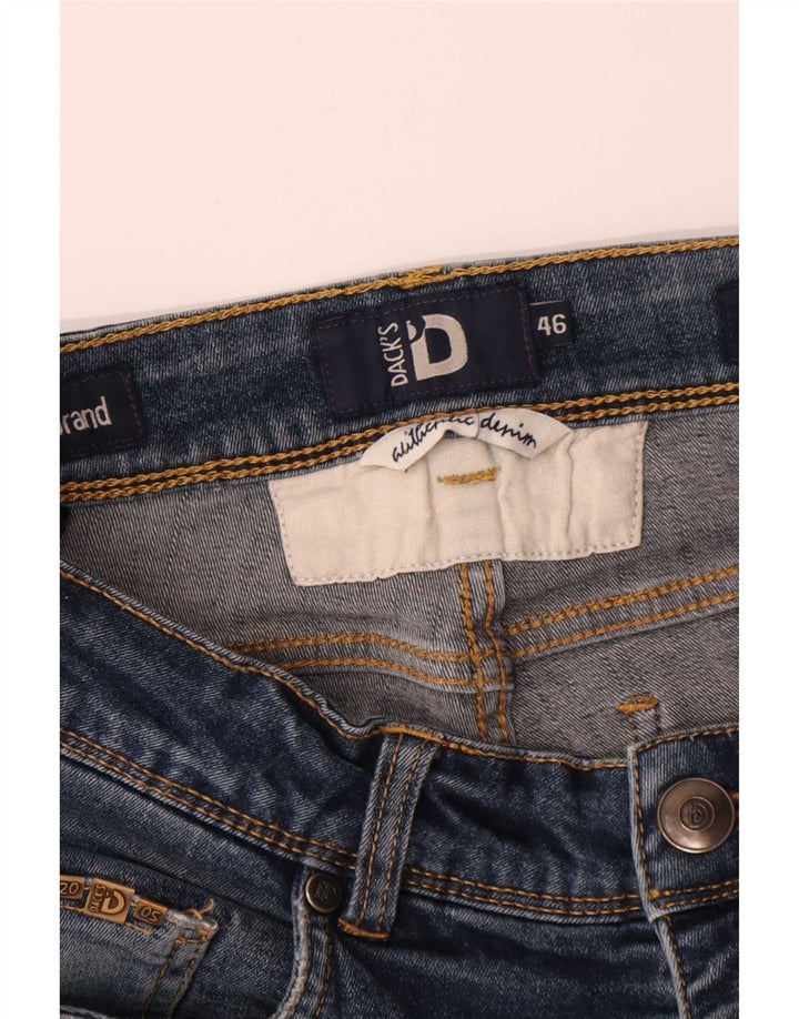 Женские прямые джинсы Dack's Regular Fit IT 46 Large W28 L29 Темно-синие