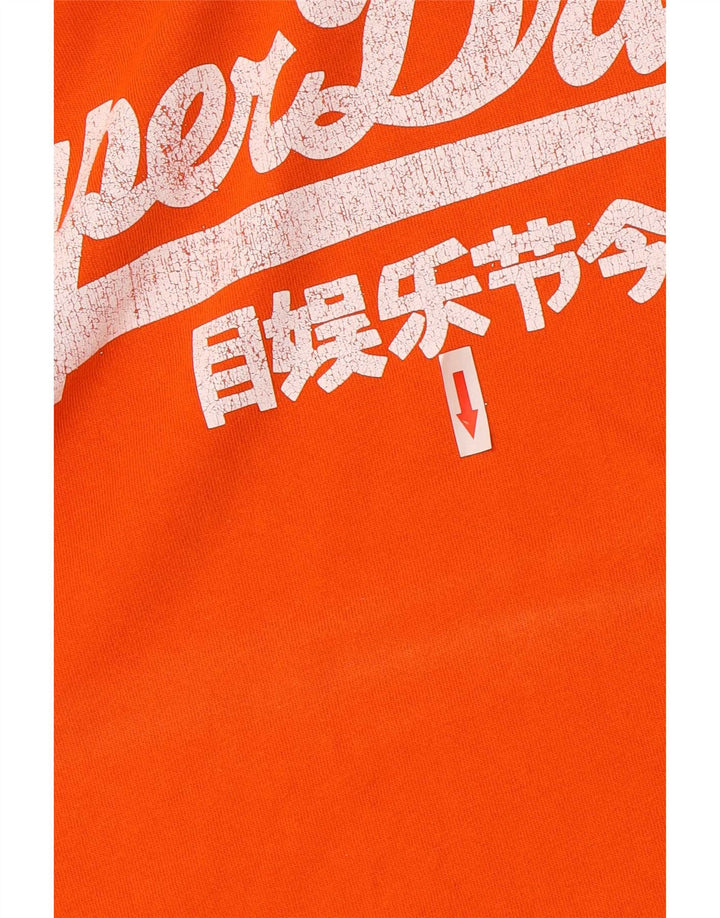 Мужская футболка с рисунком Superdry, средний оранжевый