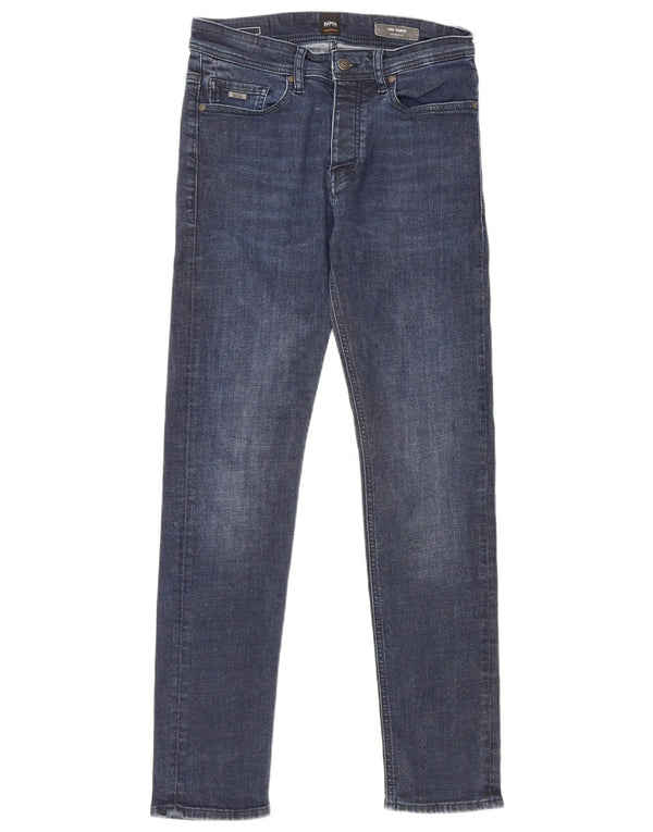 Женские зауженные джинсы Hugo Boss Taber W30 L32, синий хлопок