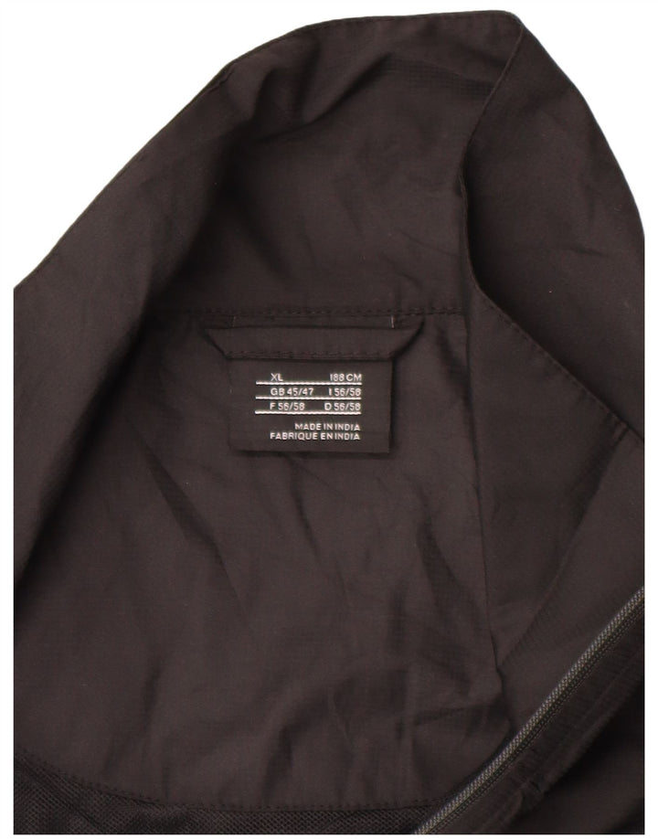 Мужской пуловер с коротким рукавом Nike, верхняя куртка, Великобритания, 45/47 XL, черный