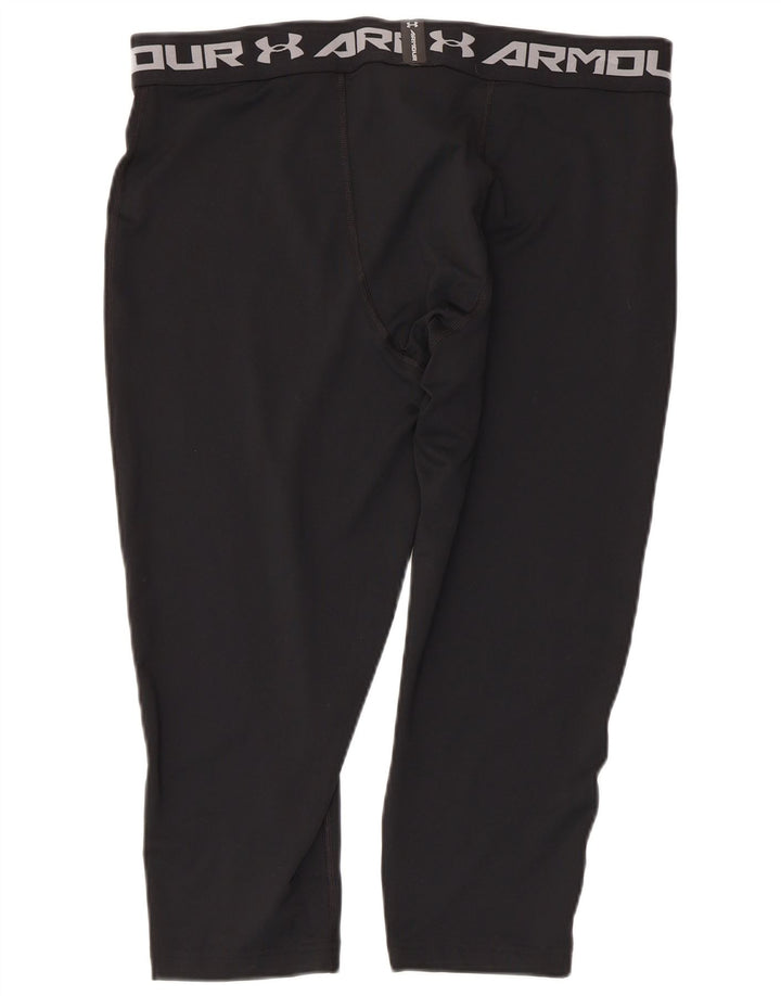 Мужские леггинсы-капри с рисунком Under Armour 2XL, черный полиэстер