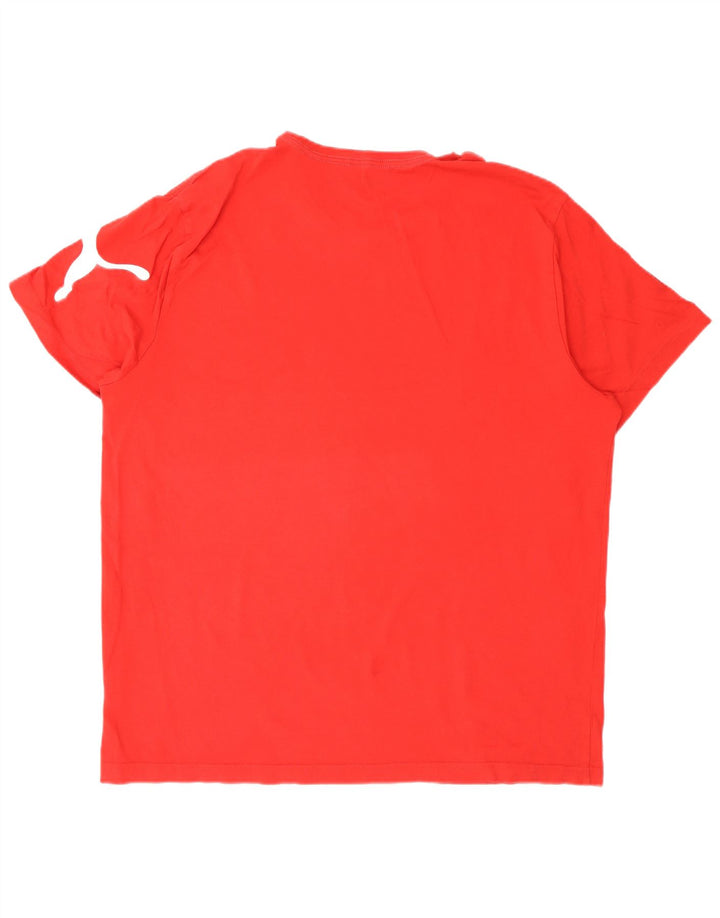 Puma Мужская футболка с рисунком Top XL Красный