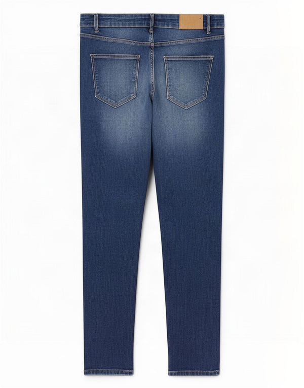 Женские джинсы скинни Zara EU 42, большие W32 L28, синие
